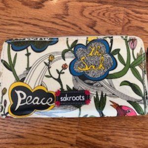 Sakroot Zipper Wallet